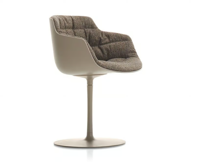 FLOW ARMCHAIR - Swivel upholstered chair _ MDF Italia